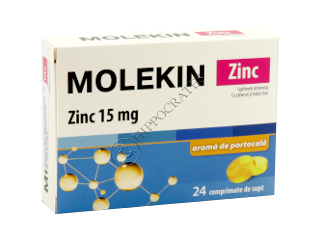 Molekin Zinc aroma de portocala