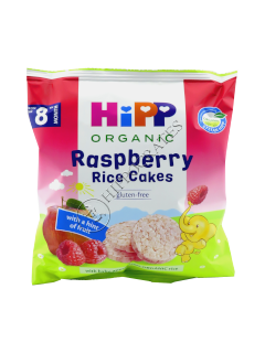 HIPP Prajituri de orez cu zmeura (8 luni) 30 g /3556/