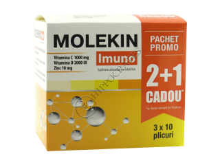 Molekin Imuno (C + D3 + Zn) (set 20 + 10)
