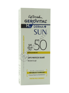 Gerovital Sun H3 Derma+ Lapte protectie solara SPF50