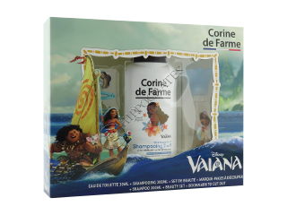 Корин де Фарм Disney Set Vaiana туалетная вода + шампунь 2 в 1