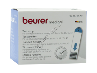 Beurer Тест-полоски GL44/GL50 д/глюкометра Beurer