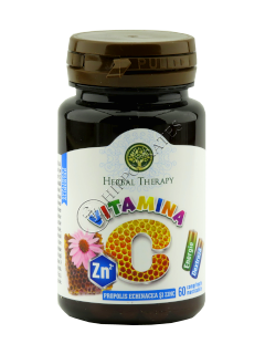 Acid ascorbic cu glucoza (Vitamina C) + propolis, echinacea  zinc