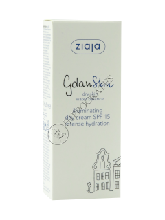 Ziaja Gdanskin Crema fata zi iluminare SPF 15