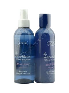 Ziaja Acai Berry Gel-scrub Micelar pentru fata + toner fata