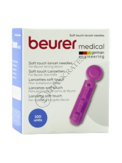 Beurer Ланцеты для глюкометра Beurer soft (roze) № 100