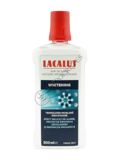 Apa de gura LACALUT micelara Whitening