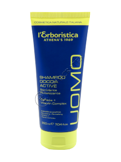 Athena s Uomo Active shower/sampon with Green CaffeeVitamin