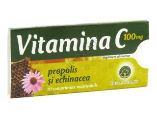 Vitamin C cu propolis si echinacea