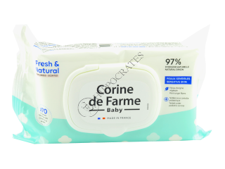 Corine de Farme Baby FreshNatural Servetele Umede pentru copii