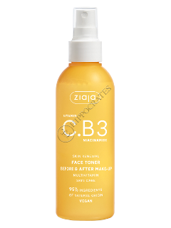 Ziaja Vitamin C.B3 Niacinamide toner de fata