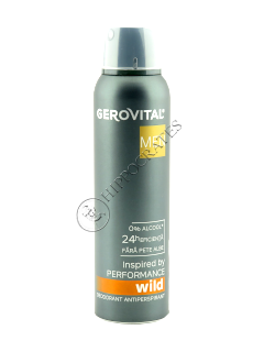 Gerovital Men Deodorant Antiperspirant Wild