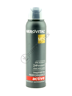 Gerovital Men Deodorant Antiperspirant Active