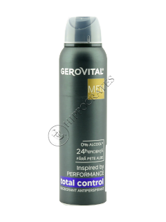Gerovital Men Deodorant Antiperspirant Total Control