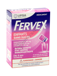 Fervex pentru copii fara zahar