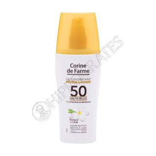 Корин де Фарм Sun Manoi Лосьон ускоритель загара + защита SPF50
