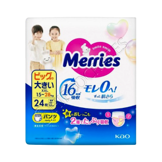 MERRIES Size XXL №24 15-28 kg (SJ) chilotei-scutec