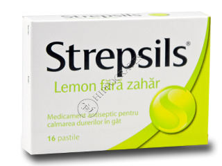 Strepsils lemon fara zahar