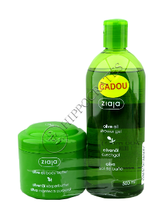 Зиажа Natural Olive масло для сухой и нормальной кожи + гель для душа