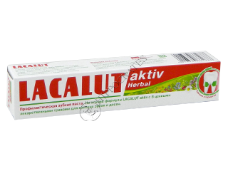 Pasta de dinti LACALUT Active Herbal