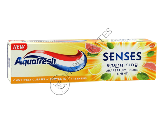 Pasta de dinti Aquafresh Senses Grapefruit